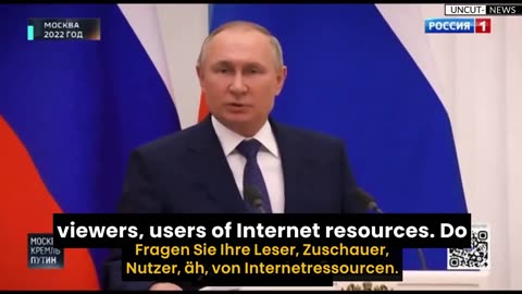 Die Warnung von Putin kam 2022