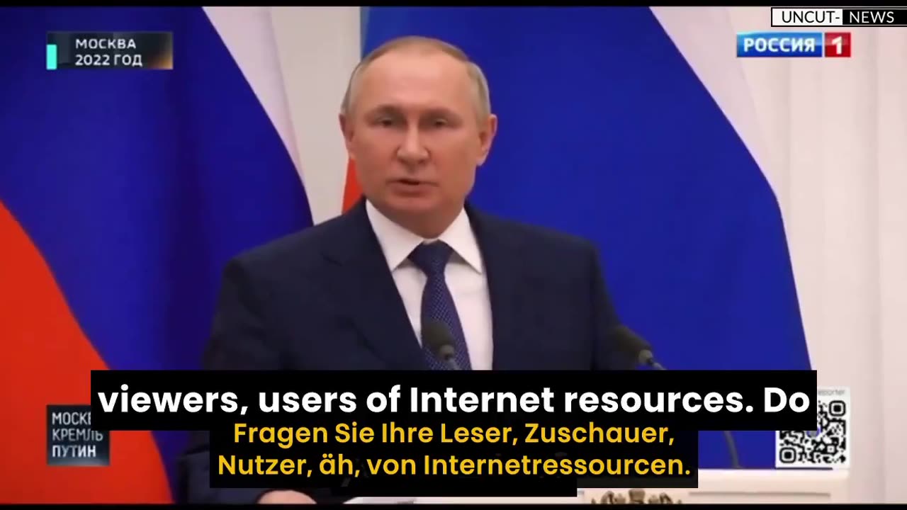 Die Warnung von Putin kam 2022