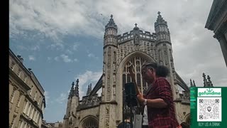 Jazz Nano Street Edition: Busking in Bath, England: 2025 Tour in UK