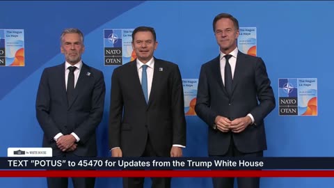 Watch: President Trump Takes Center Stage in NATO Family Photo!
