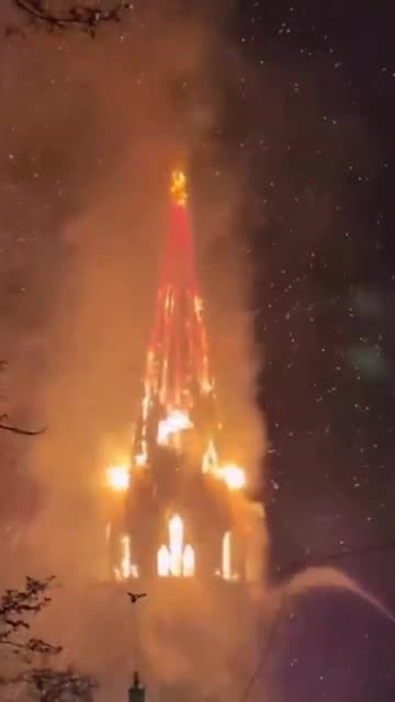 Fire Destroys 150-Year-Old Historic Church in Amsterdam