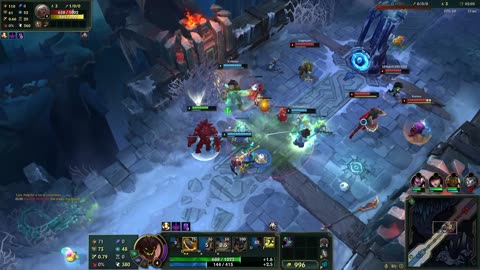 League with Sam. First 5v5 in a LONG time.