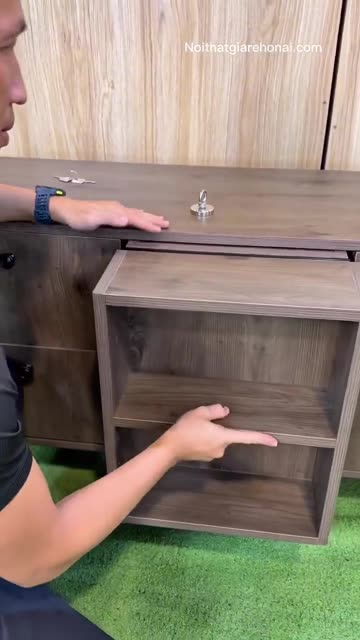 Hidden storage in a TV stand.... Banks are getting unreliable.