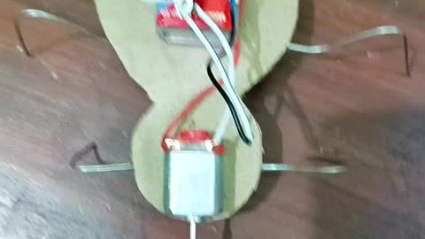 Robot science sci-fi project in home Made