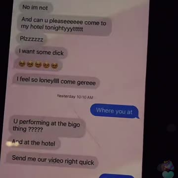 BIGOwars: Finesse Exposes Messages Of PYT begging for D*CK!!! TUNE IN!!