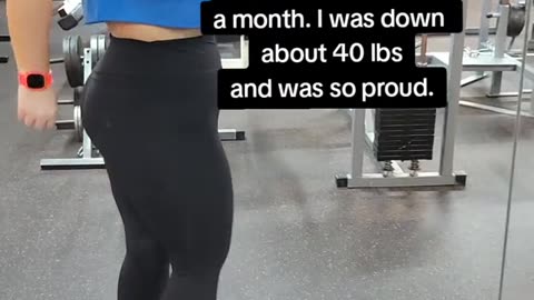 An amazing weight loss