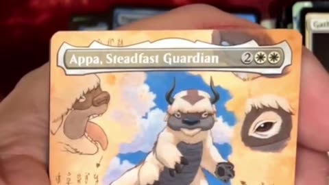 Well look at that we got the flying buffalo - Magic the Gathering Avatar English