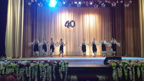 Ansamblul Marșenița la Sărbătorirea a 40 de ani de la deschiderea Casei raionale de cultură 25/29