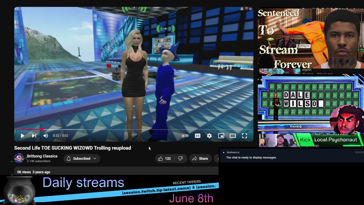 Britbong second life trolling & etc || June 8th || Bring Popcorn🍿