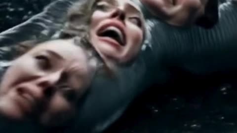 The eelfish with the back of agonizing human faces!!!