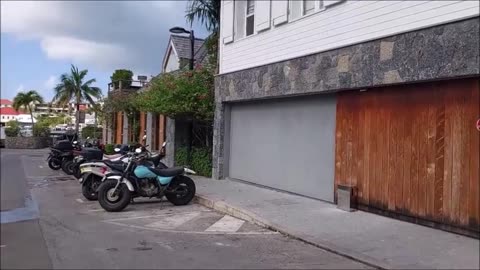 Walking through the High-End Streets of St. Barth