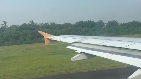 Landing from Kualanamu Airport