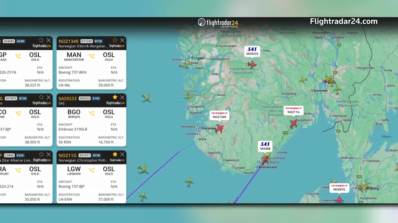 Drone sightings disrupt flights at Copenhagen, Oslo airports
