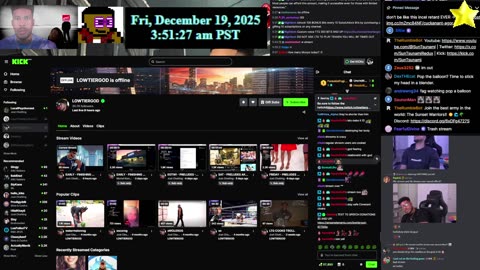 | LowTierGod Restream Live 🔴