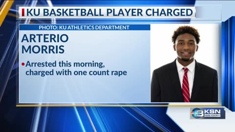 KU guard black player Arterio Morris dismissed from team following rape charge