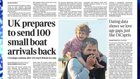 🔥Headlines Tuesday 26th August 2025 Newspaper Headlines 🎉📰#britishpress #breakingnews