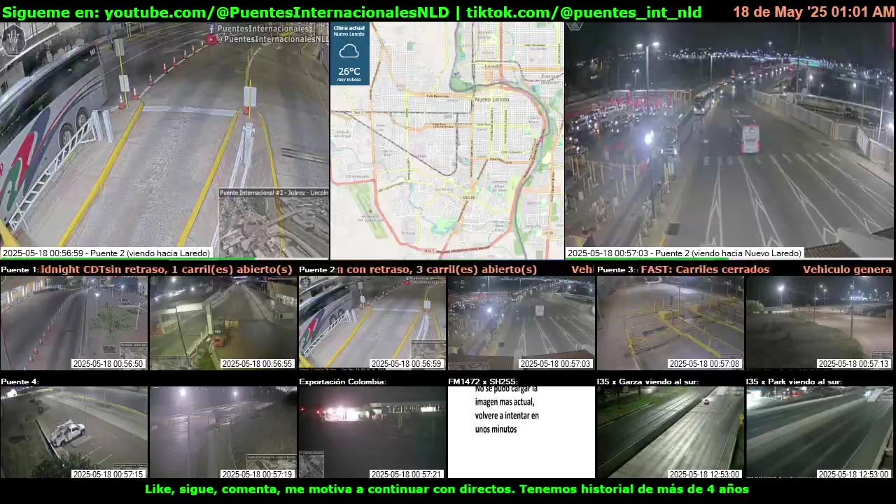 Puentes Internacionales NLD (Youtube / TikTok)