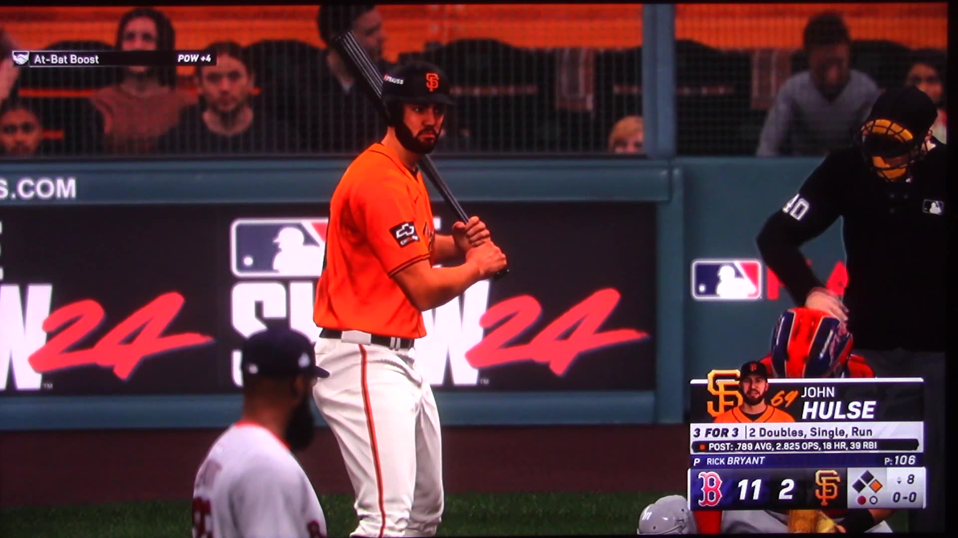 MLB The Show: San Francisco Giants vs Boston Red Sox (S15 World Series G6)
