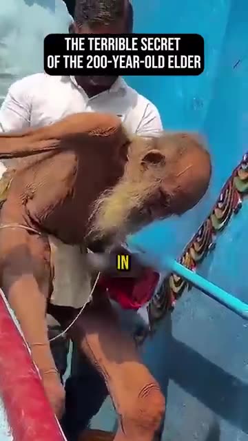 This old man is over 200 years old and he revealed his secret