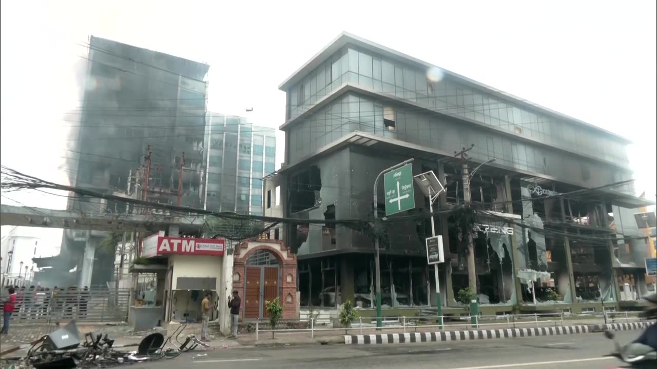 Soldiers patrol quiet Kathmandu under curfew after deadly protests
