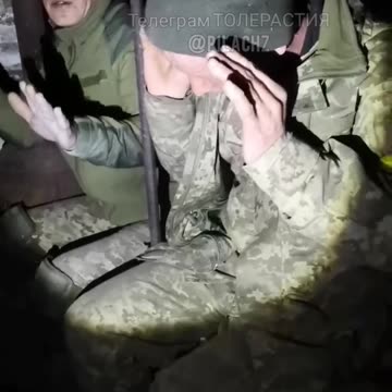 Our stormtroopers and captured Chubans undergoing re-education.