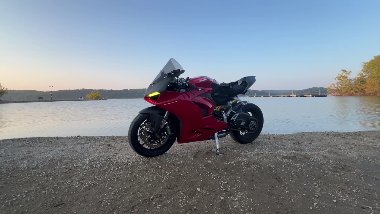 The Ducati Lake side