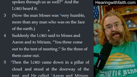 Numbers 12: Jealousy, Judgment, and Jesus
