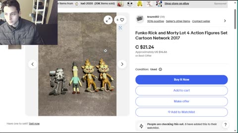 Search For Deals On Rick And Morty Action Figure Lots On eBay On 3-19-2025 (Funko Action Figures)