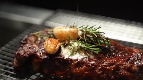 Angus Steak Food B-Roll