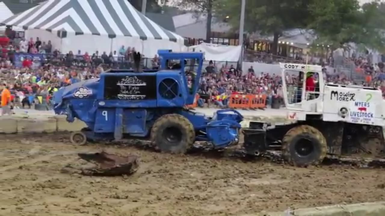 2025 Lorain County Fair Demolition Derby - Combines