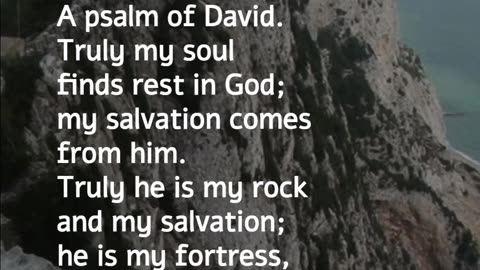 Psalm 62:1-2