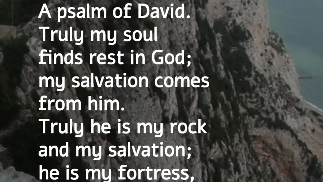 Psalm 62:1-2