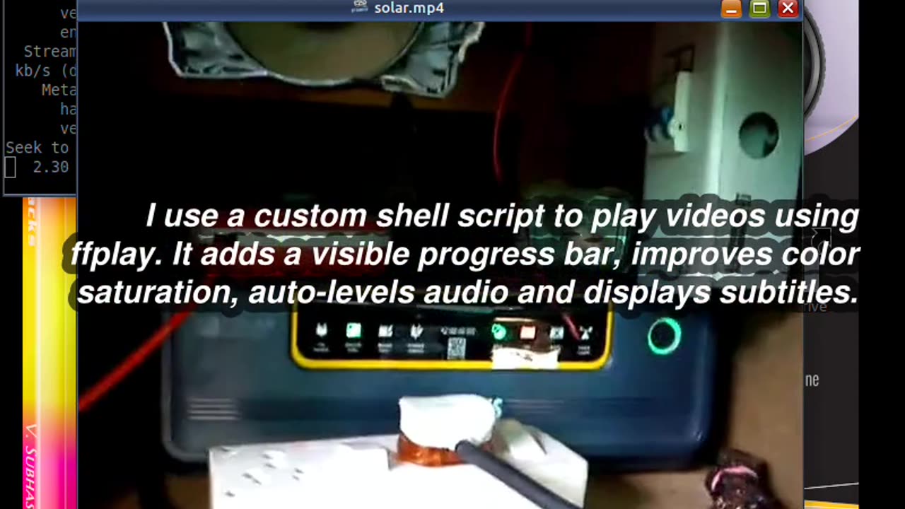 Chapter 2 of book ‘Quick Start Guide to FFmpeg’ — ffplay examples