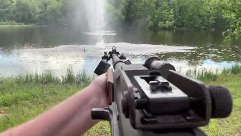 Ohio Ord. BAR M1918A3 POV firing