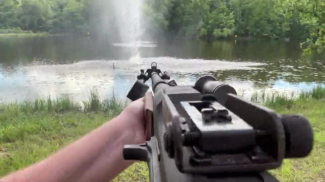 Ohio Ord. BAR M1918A3 POV firing