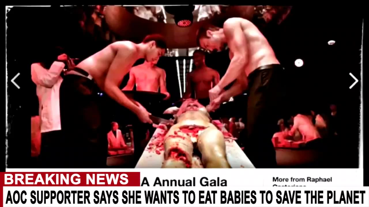 AOC SUPPORTER SAYS SHE WANTS TO EAT BABIES TO SAVE THE PLANET