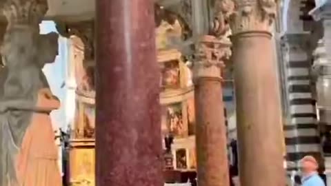A guess as to how they made these huge columns