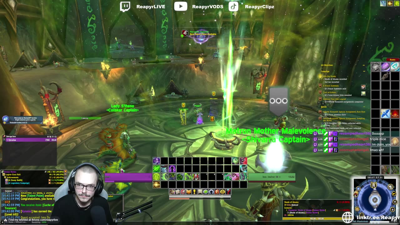 🔴Live🔴Wow Remix Leveling🔴!throne !merch !dubby !discord !socials🔴