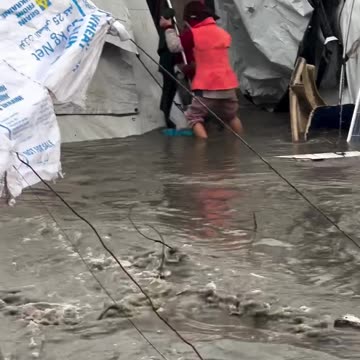 Gaza is flooding with rainwater