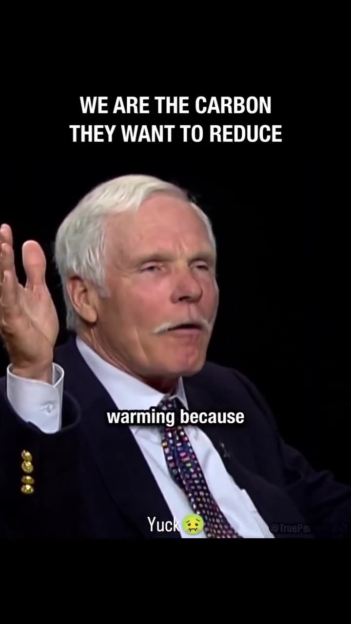 They tell you they want to Depopulate the entire Planet to your faces