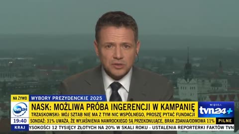 Jeśli Trzaskowski musi się tłumaczyć z #TrzaskNASK w TVNie to więc że jest grubo 🔥❗️