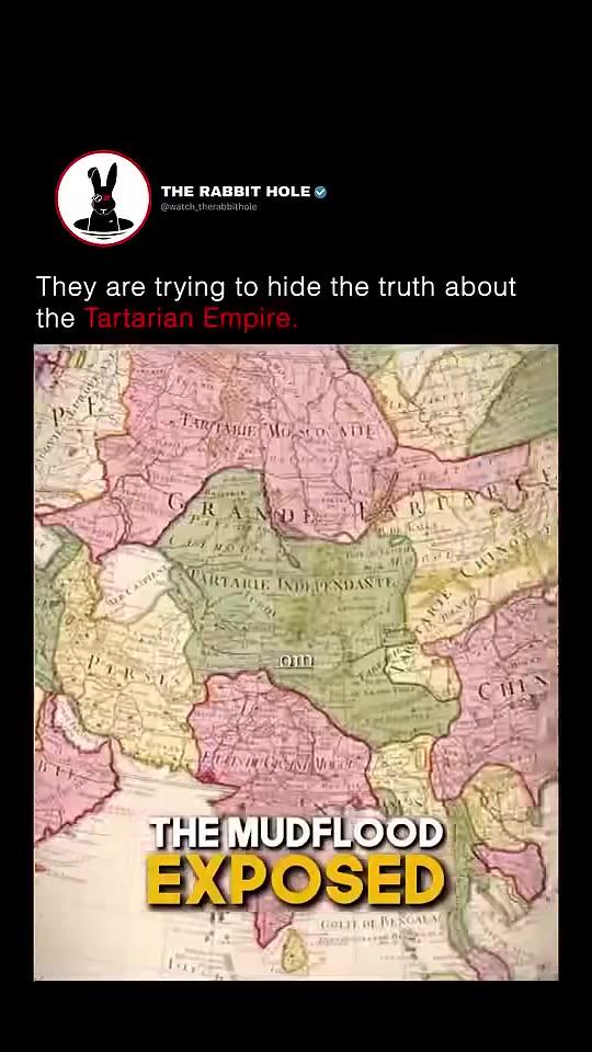 They are trying to hide the truth about the Tartarian Empire
