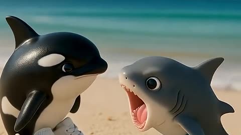 Killer Whale & Shark’s Wild Playdate