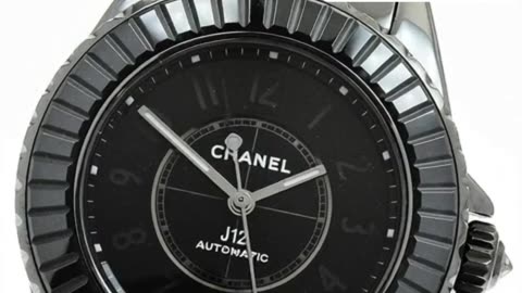 CHANEL J12 CALIBER BLACK DIAL AUTOMATIC WATCH
