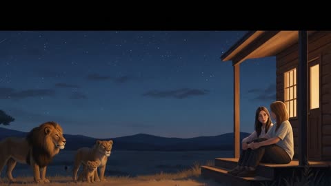 Heroic Woman Saves Injured Lion