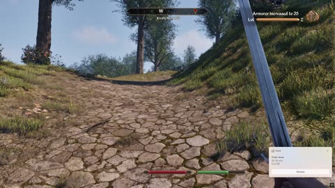 Oblivion remastered: leaving Skingrad still looking for Martin.