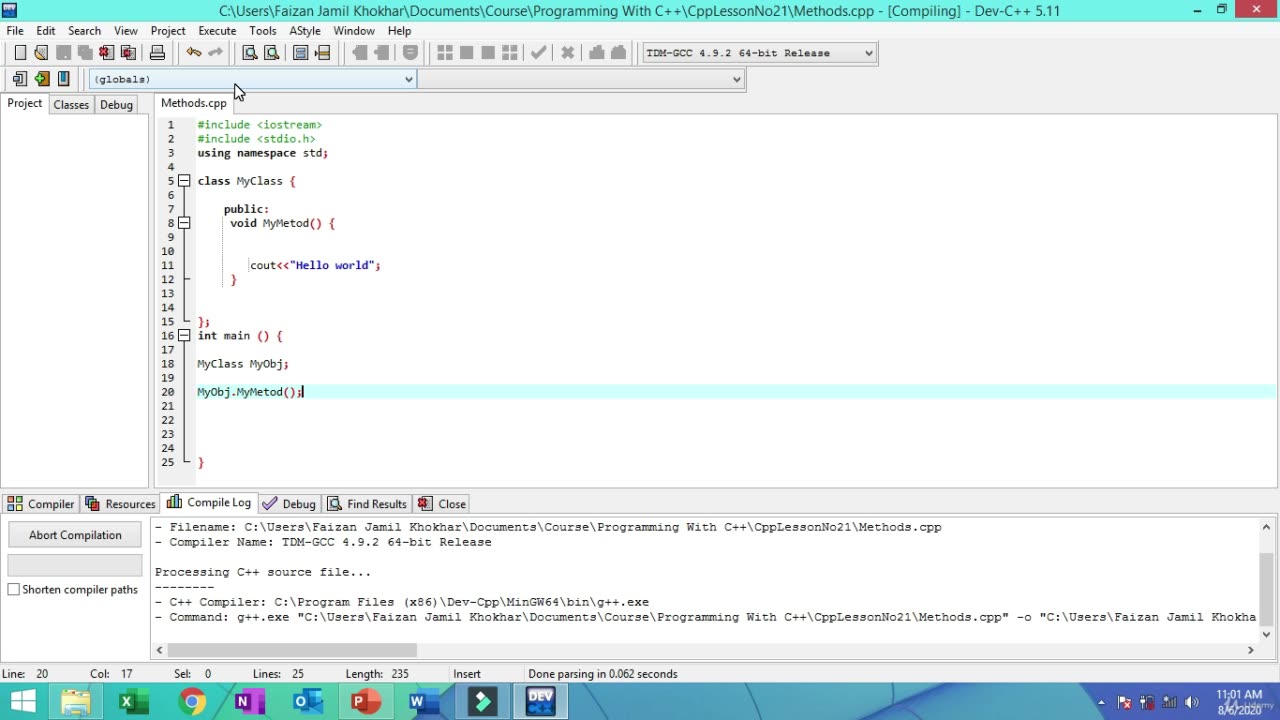 Become a C++ Expert-022 C Class methods