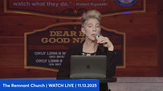 Remnant Church | LIVE | 11.13.25 | Are We Witness Revelation? "The Scale of Optimus...It's Going to Be the Biggest Product of All-Time By Far. Bigger That Cell Phones...Could Be Tens of Billions of Optimus Robots." - Musk