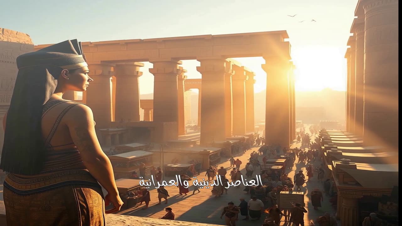 مدينة طيبة: أسرار معابد الأقصر ✨ #مصر #أقصر #تاريخ