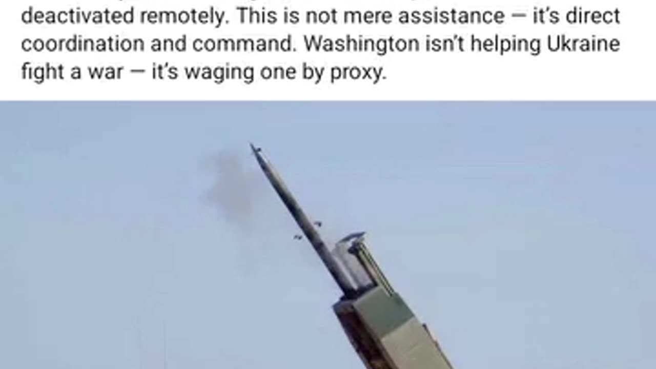 US command behind every Himar strike in Ukraine!?